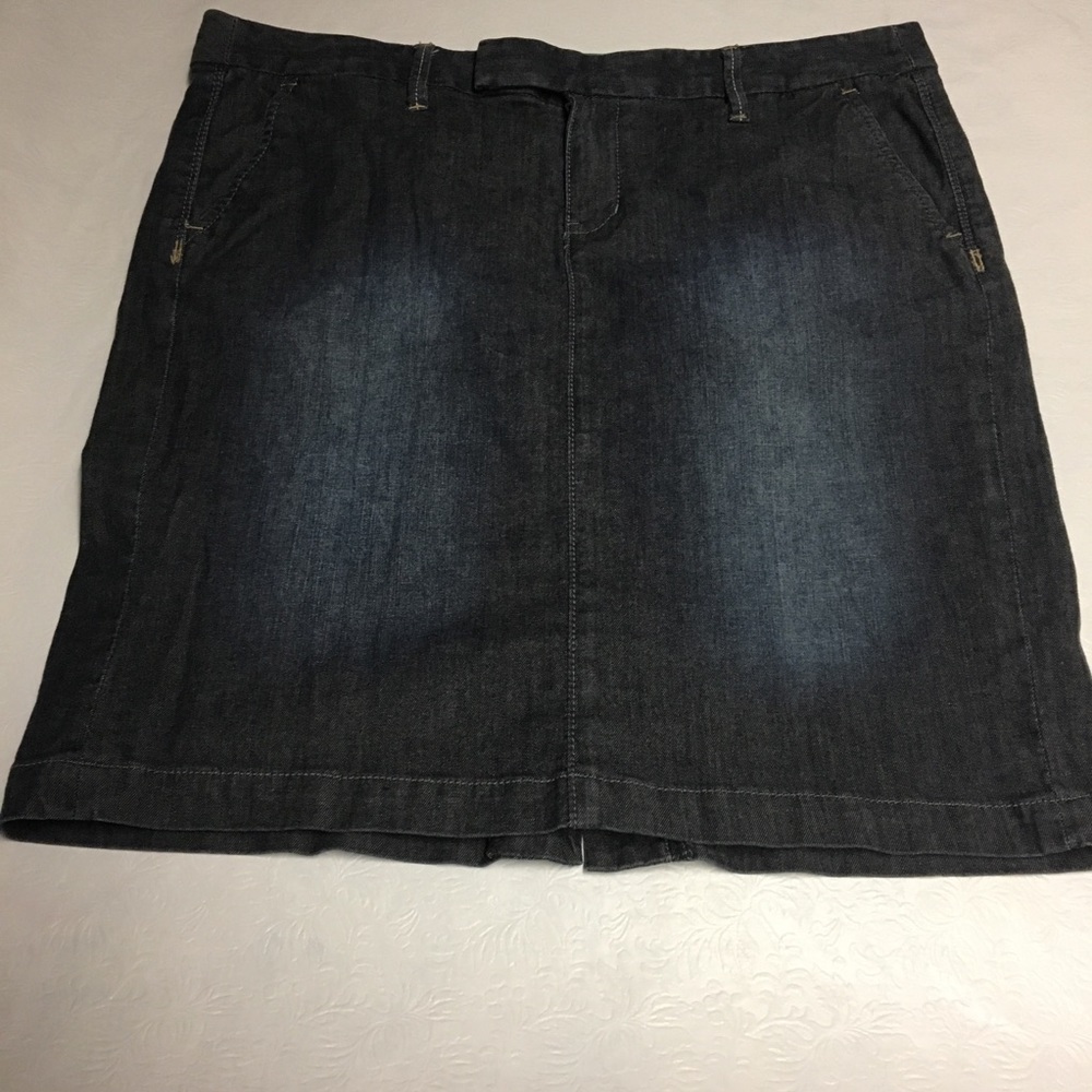 Converse One Star denim mini Skirt Size 12